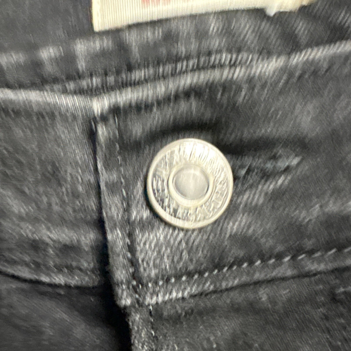 Levi's 505 Straight Fit Womens Jeans Size 27 W27 L30 Black Denim Casual Pant