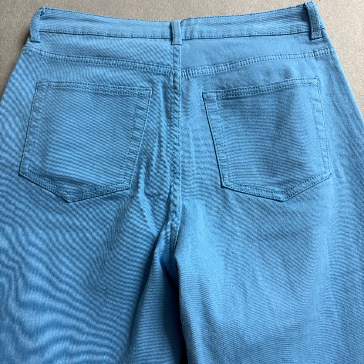H&M Divided Blue Wide Leg Jeans Womens Size 30 High Rise Denim Pants