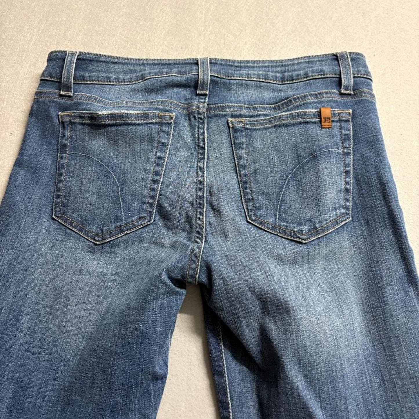 Joe's Jeans Women's Size 30 Blue Denim Bootcut Stretch Jeans Medium Wash 31x34