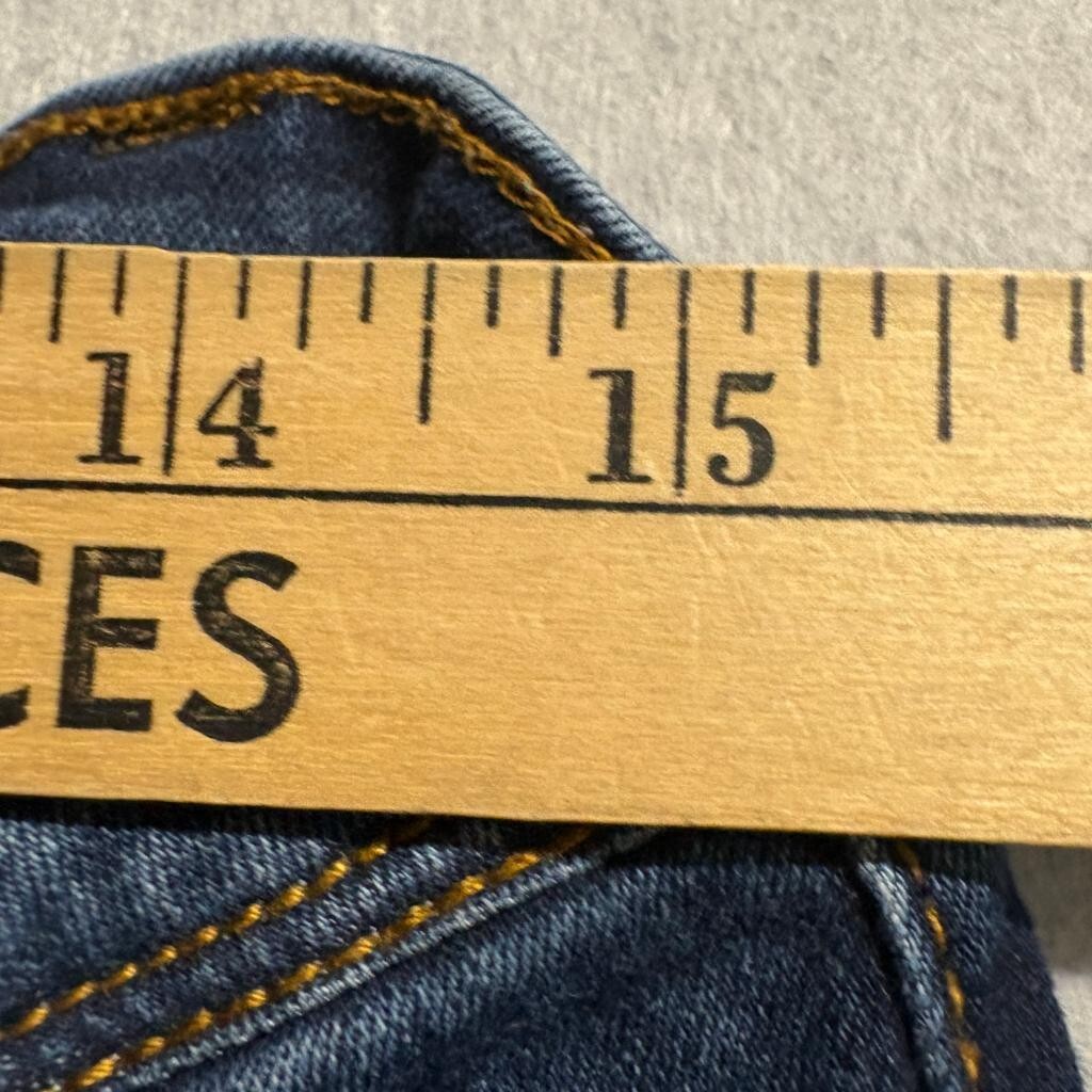 Ci Sono Denim Collection Girls Skinny Jeans Size 11 Blue Stretch Denim