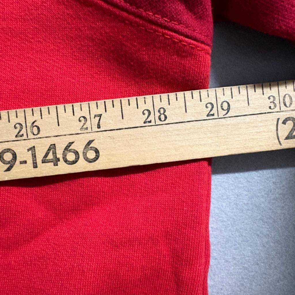 Mossimo Supply Co Hoodie Womens XXL Red Full Zip Raglan Sleeve Sweatshirt NWT