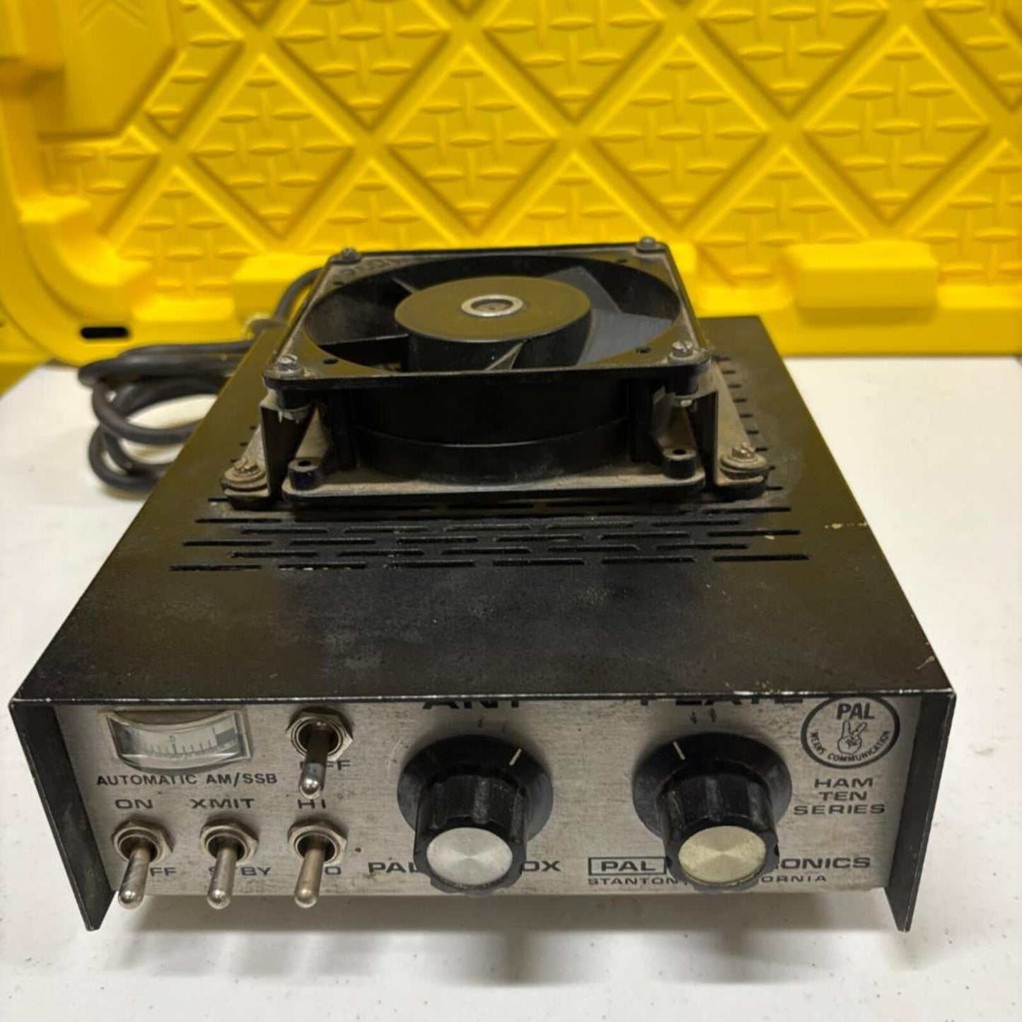 Pal Electronics Pal 201 BDX Base Linear Amplifier Ham Ten Series Stanton CA