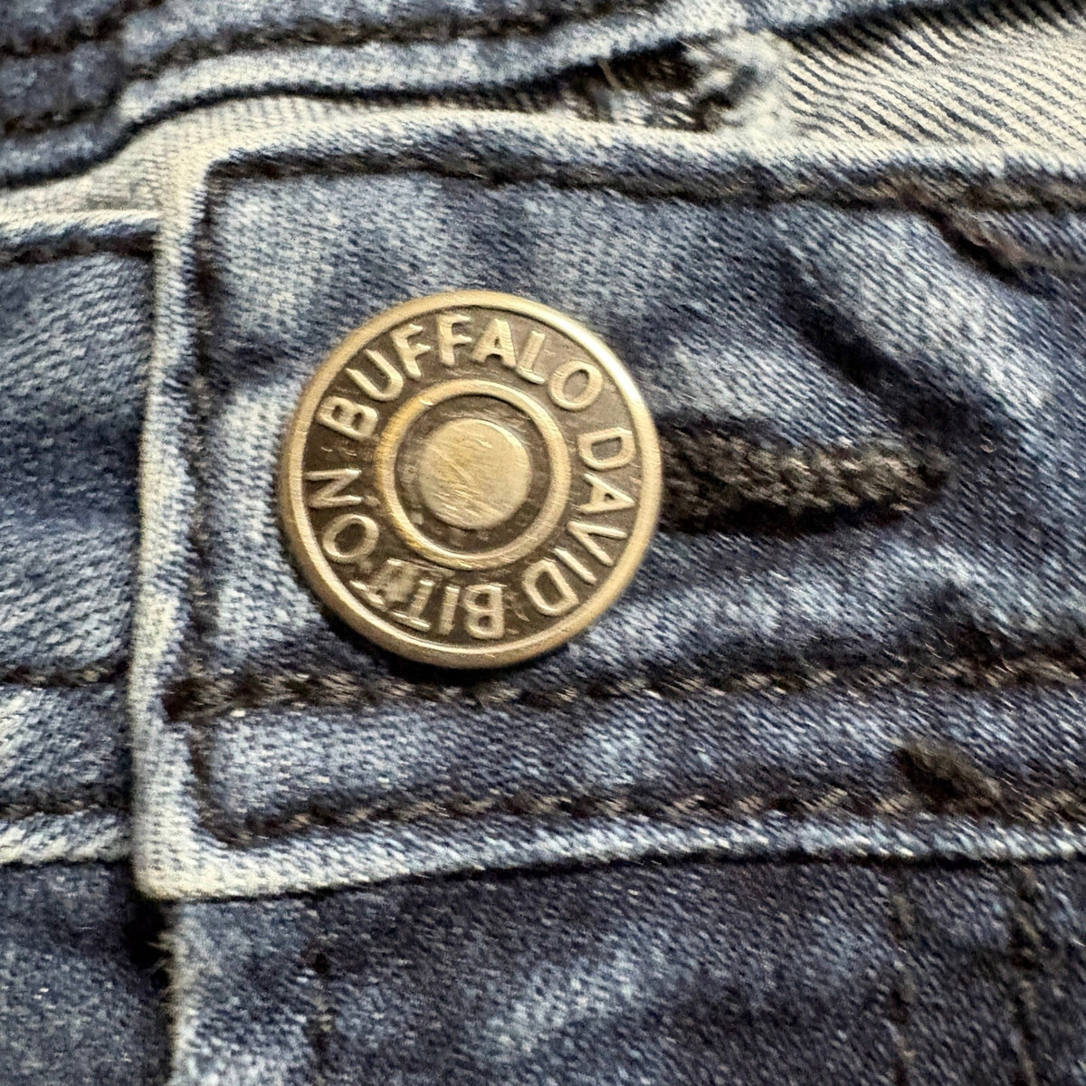 Buffalo David Bitton Axel Mens Jeans Size 32x30 Slim Stretch Blue Denim