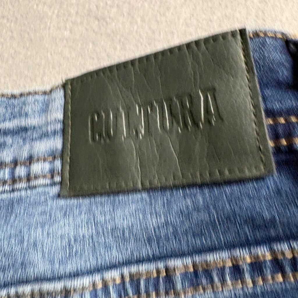 Cultura Slim Fit Jeans Mens 30x32 Blue Stretch Denim Medium Wash Pants