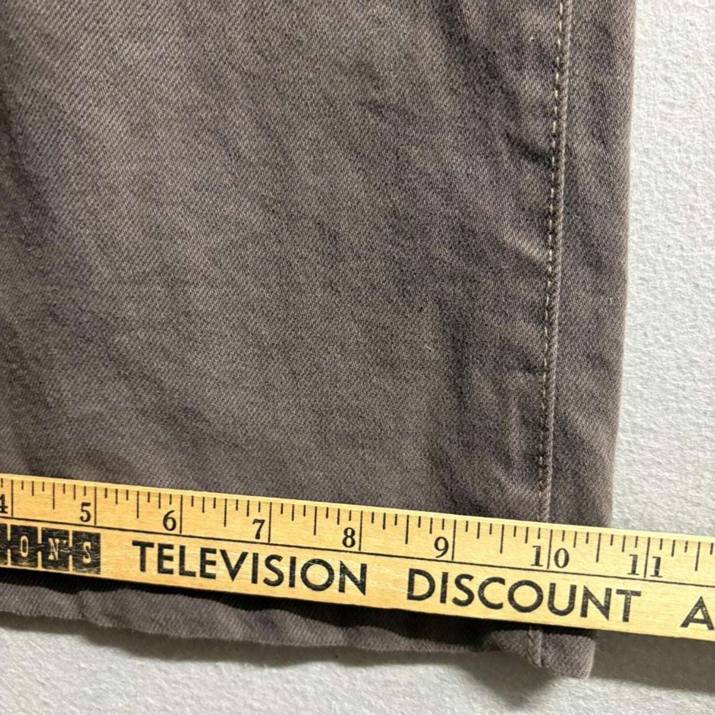 Cotton On Cargo Wide Leg Jeans Womens US 4 Brown High Rise Utility Denim Pants