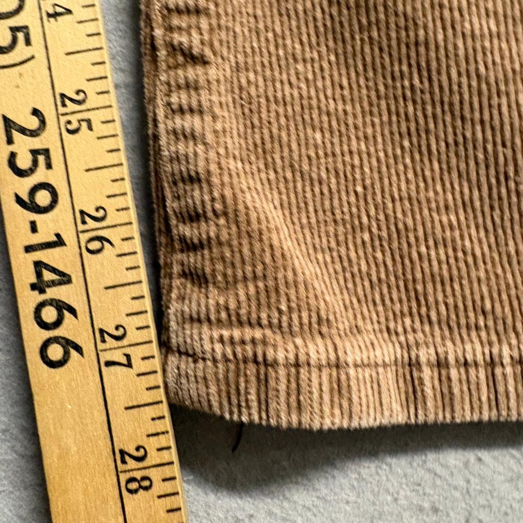 Shein Corduroy Flare Pants Womens Medium Brown High Rise Stretch Bell Bottoms