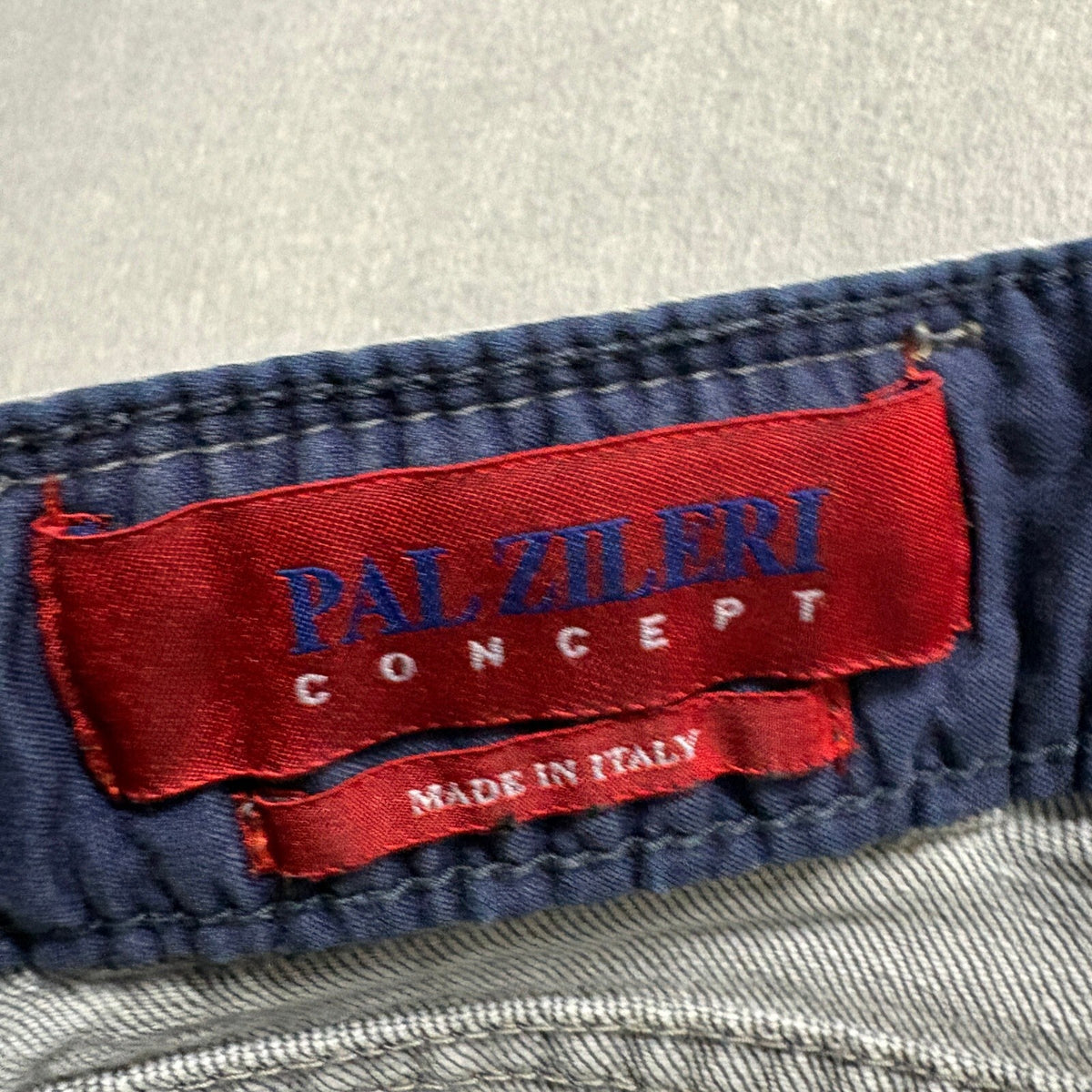 Pal Zileri Concept Jeans Womens 32 Gray Denim Straight Leg Made in Italy