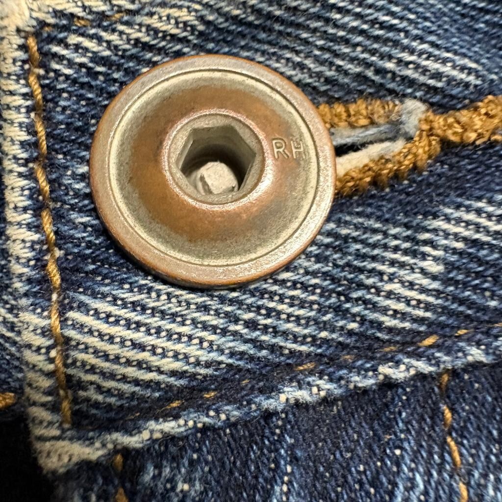 Redhead Brand Co Mens Blue Jeans Size 32x30 Straight Leg 100% Cotton Denim