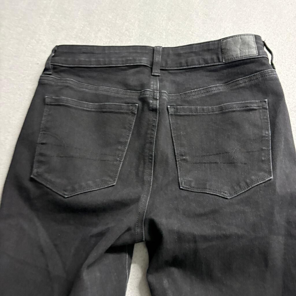 American Eagle Dream Stretch Skinny Jeans Womens Size 8 Black High Rise Denim