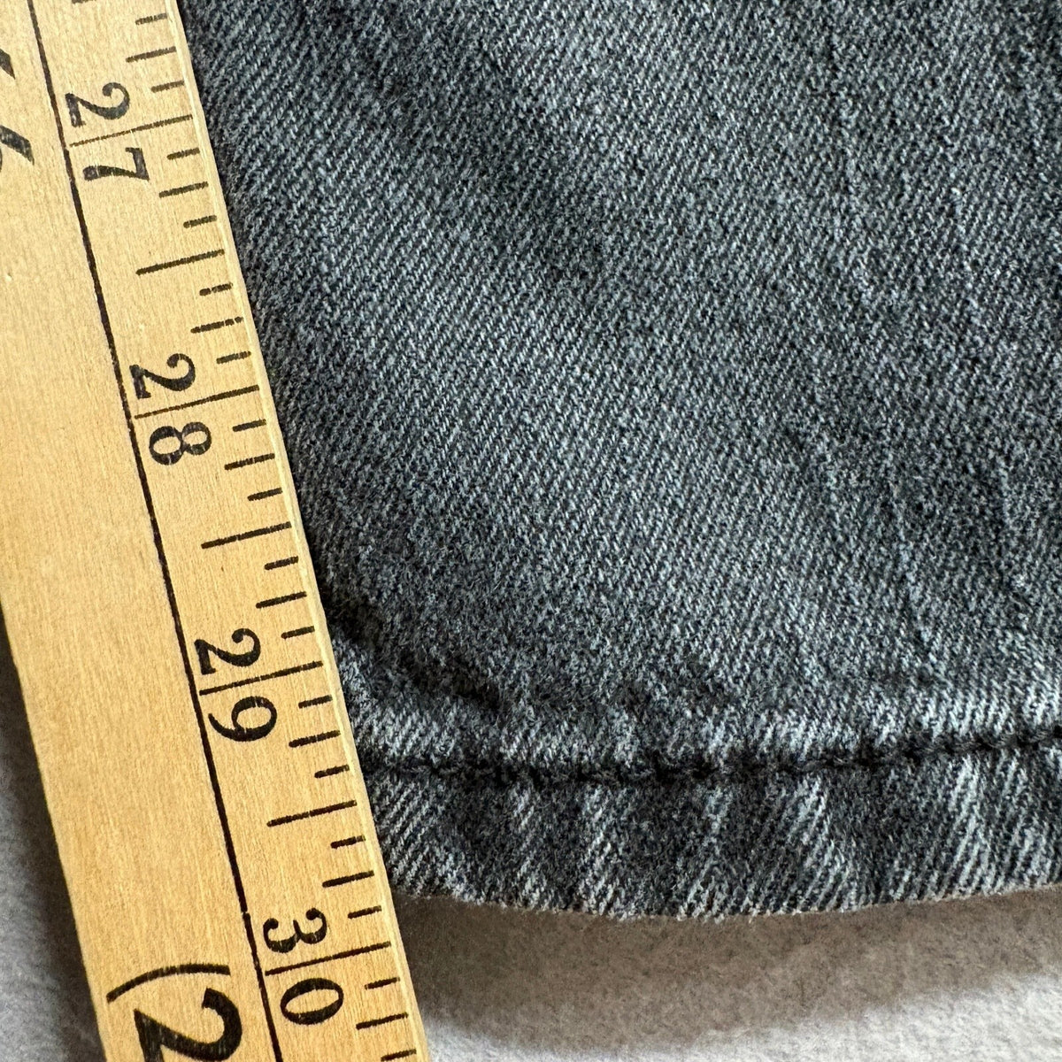Levi's 511 Slim Fit Jeans Mens 30x30 Gray Denim Stretch Pants 20 Reg