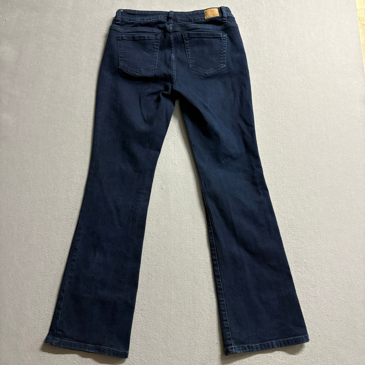 Roebuck and Co R1893 Bootcut Jeans Womens Size 8 Dark Wash Stretch Denim Blue