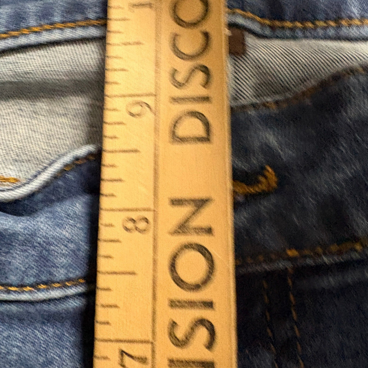 KUT From The Kloth Jeans Womens 4P Blue Denim Straight Leg Medium Wash Stretch