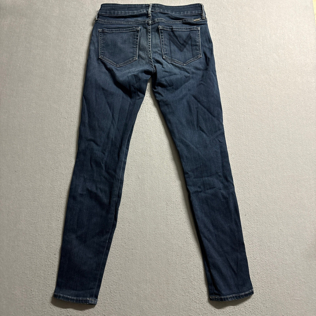 Marciano Guess Women Skinny Jeans No 6 Dark Wash Blue Size 27 Made in USA