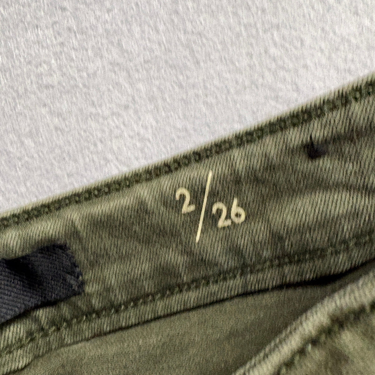 Liverpool Los Angeles The Hugger Skinny Jeans Womens 2/26 Olive Green Stretch
