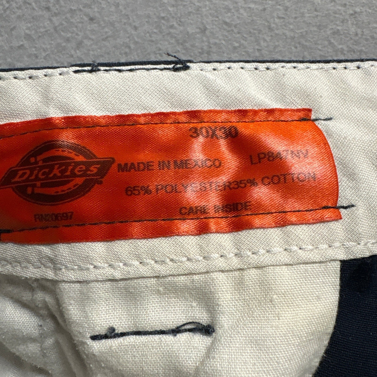 Dickies Mens 874 Work Pants Navy Blue Chino Trousers 30x30 LP847NV