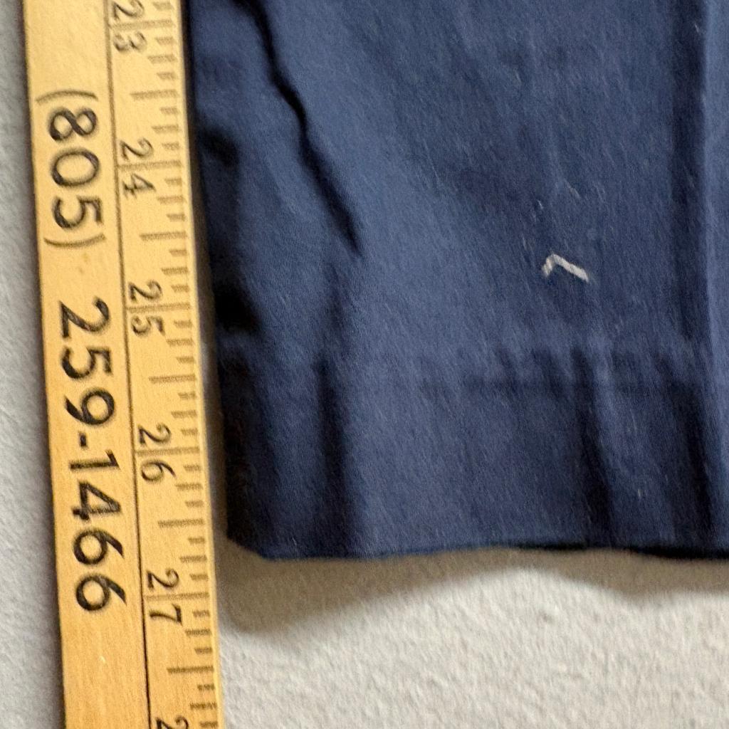 NYDJ Womens Pants Size 16 Navy Blue Cotton Blend Stretch Ankle Dress Pants