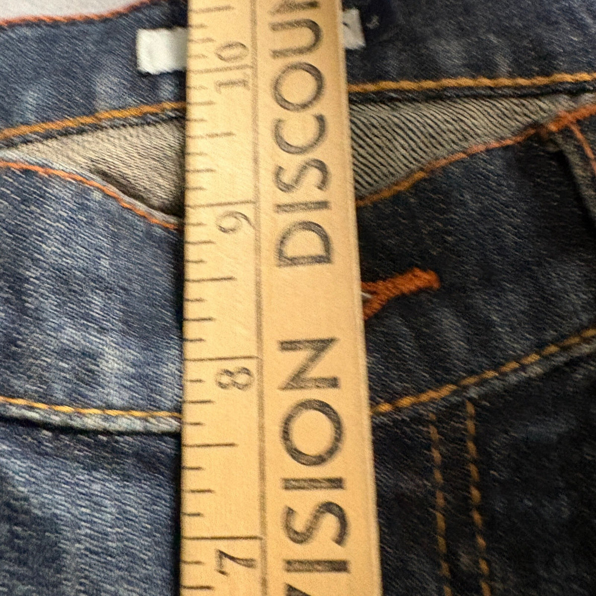 Tint Jeans Womens Size 4 Blue Denim Stretch Straight Leg Mid Rise Medium Wash