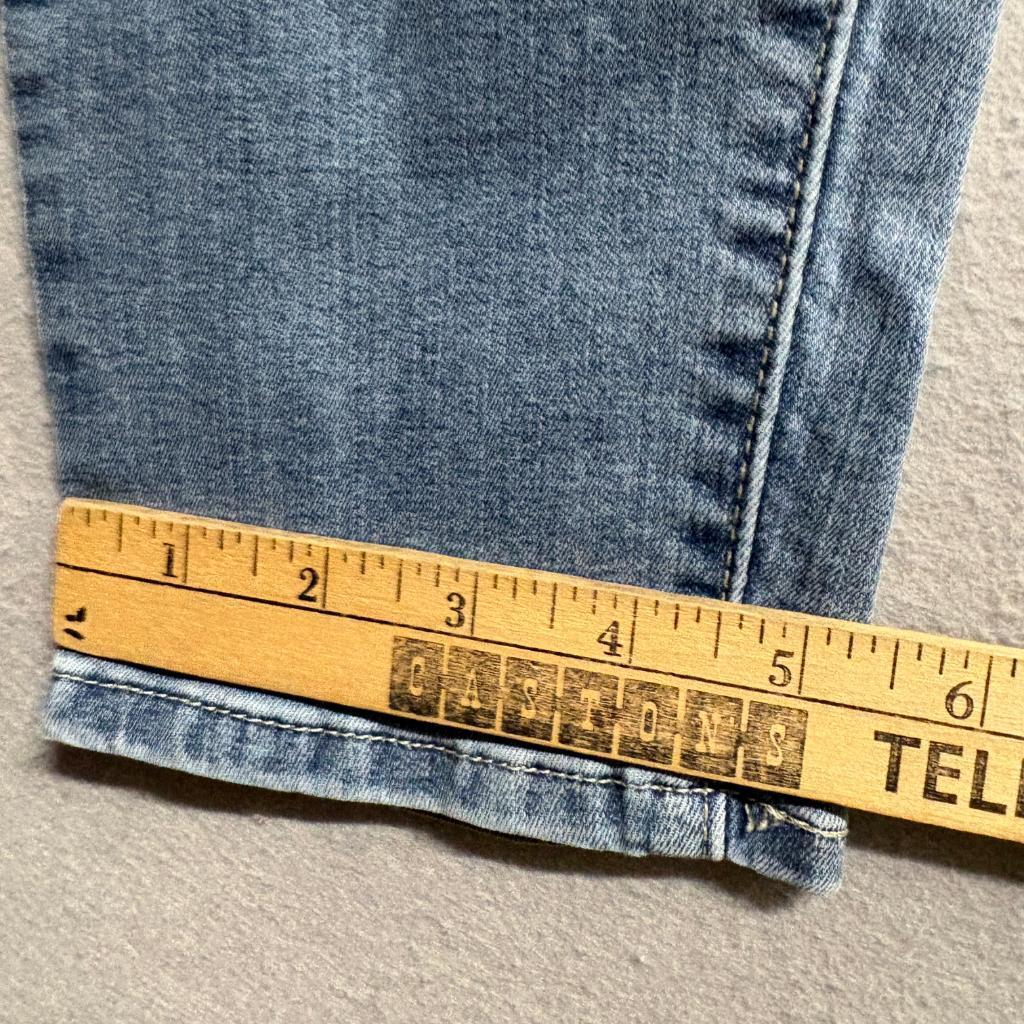 Denizen Levi's Mid Rise Skinny Jeans Womens 14 Medium Blue Stretch Denim