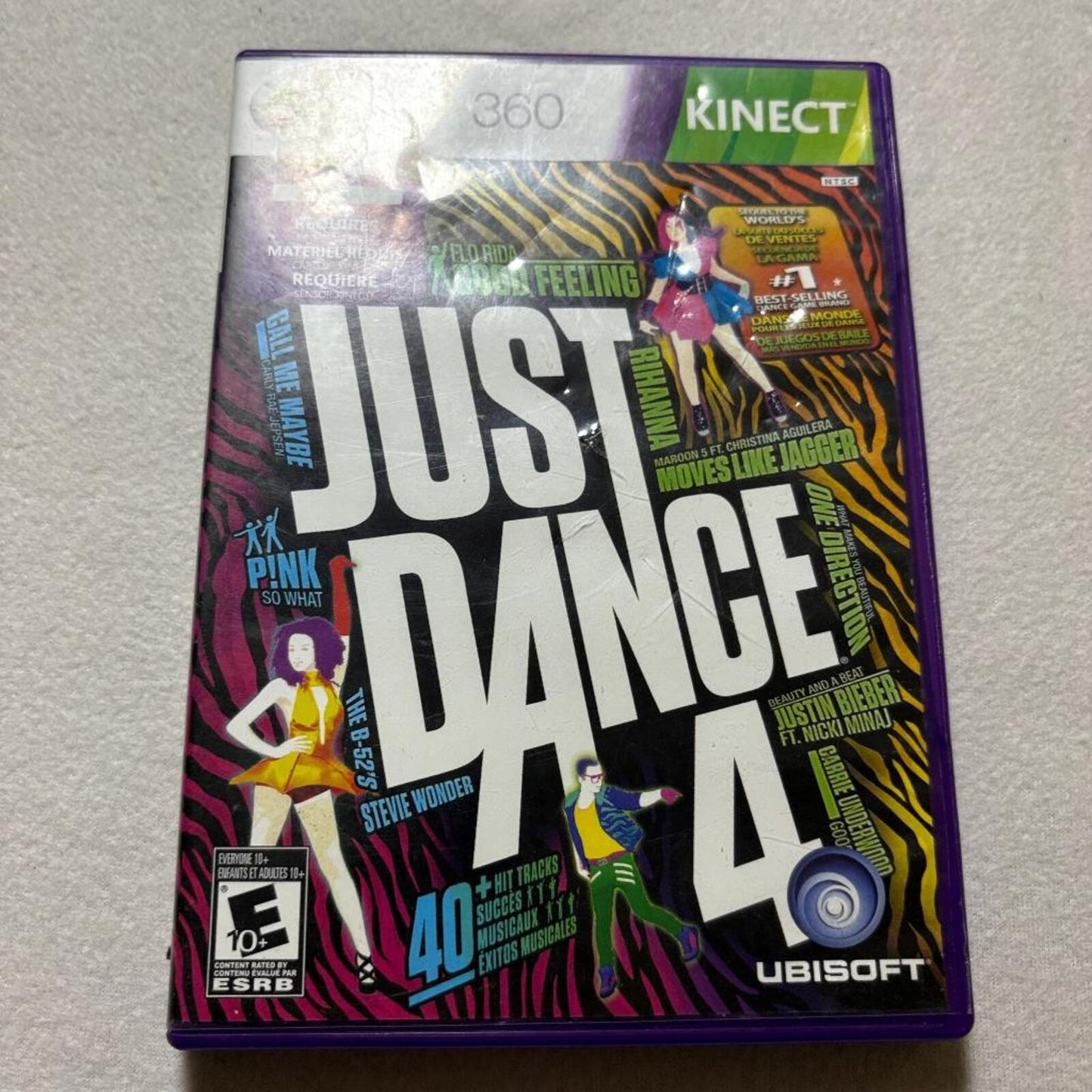 Just Dance 4 Xbox 360 Kinect Game Complete with Manual CIB Tested