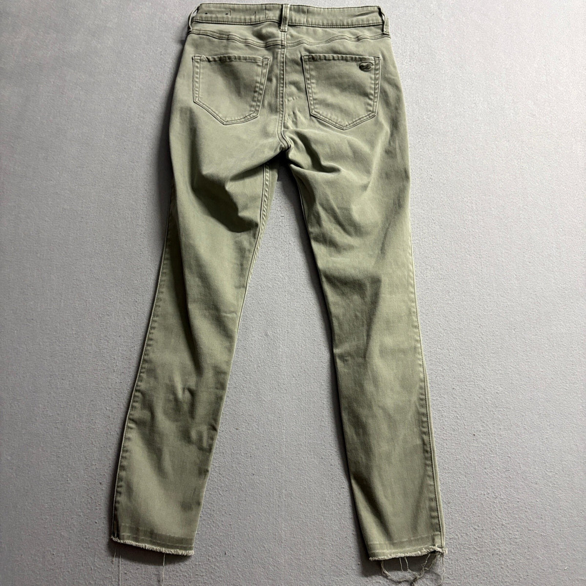 Hollister High Rise Jean Legging Womens 5R 27x28 Olive Green Advanced Stretch