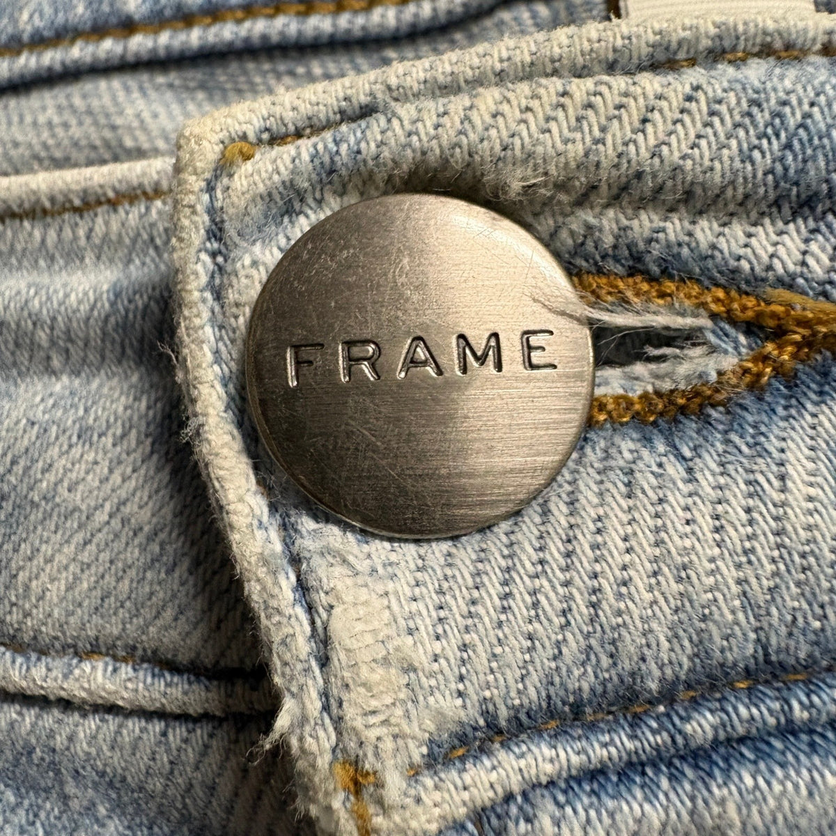 Frame Denim L'Homme Skinny Jeans Mens 30 Light Wash Distressed Blue Turkey