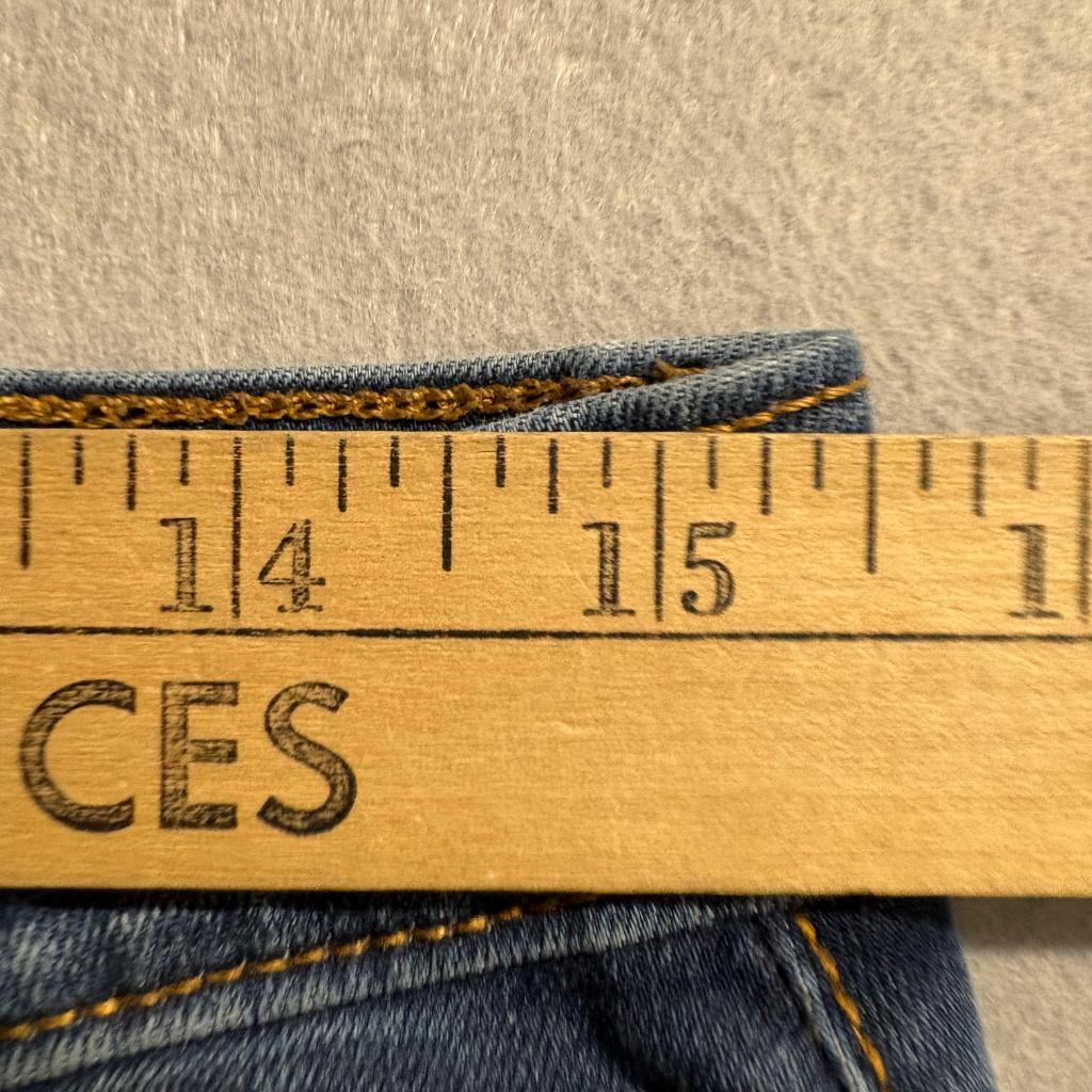 Banana Republic High Rise Skinny Jeans Womens 31/12P Blue Washwell Denim Petite