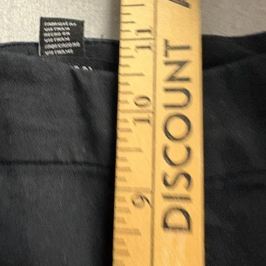 Forever 21 Womens Black Stretch Dress Pants Size Small High Rise Ankle Trousers