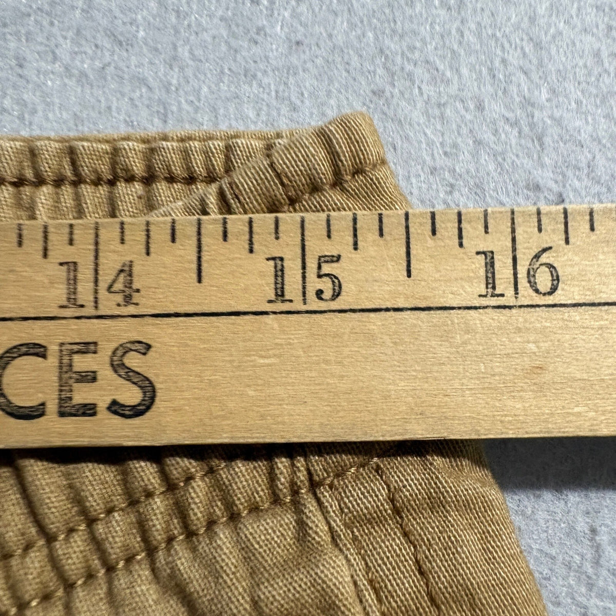 Iron Co Mens Jogger Pants Small Brown Stretch Twill Elastic Waist Cuffed Chino