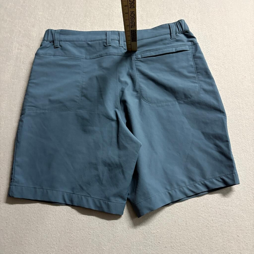Mondetta Outdoor Project Mens Shorts Size 30 Blue Polyester Blend Stretch Golf