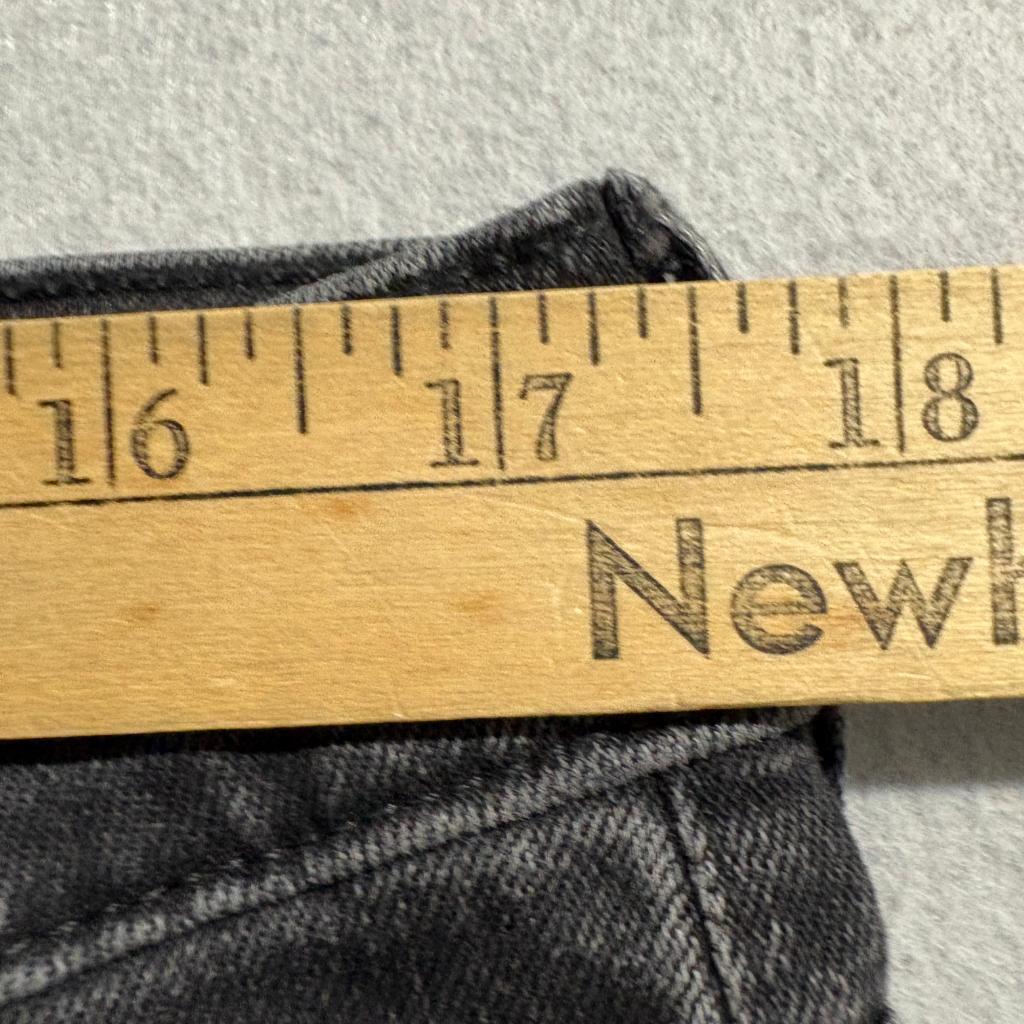 Everlane Jeans Mens 32 Ankle Black Denim Mid Rise Stretch Slim Straight