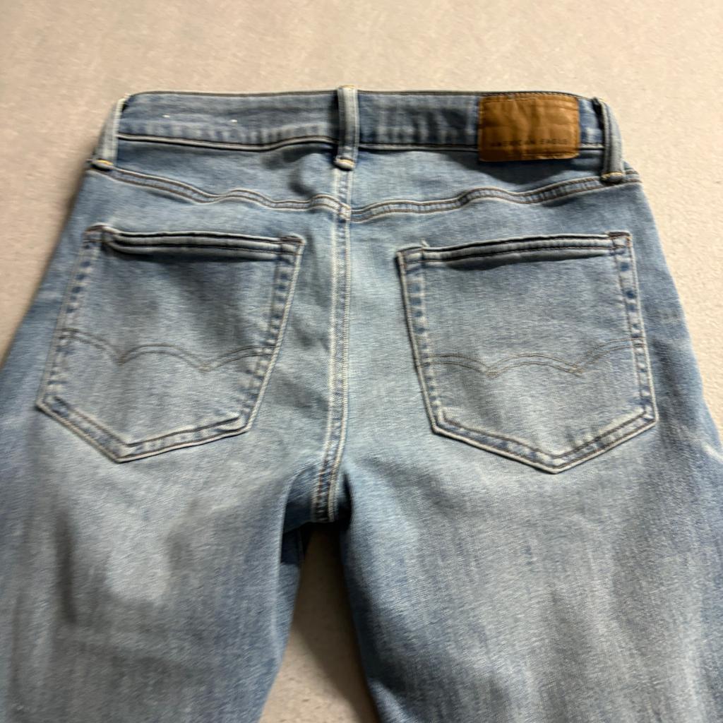 American Eagle Airflex Athletic Fit Jeans Mens 28x32 Blue Stretch Denim