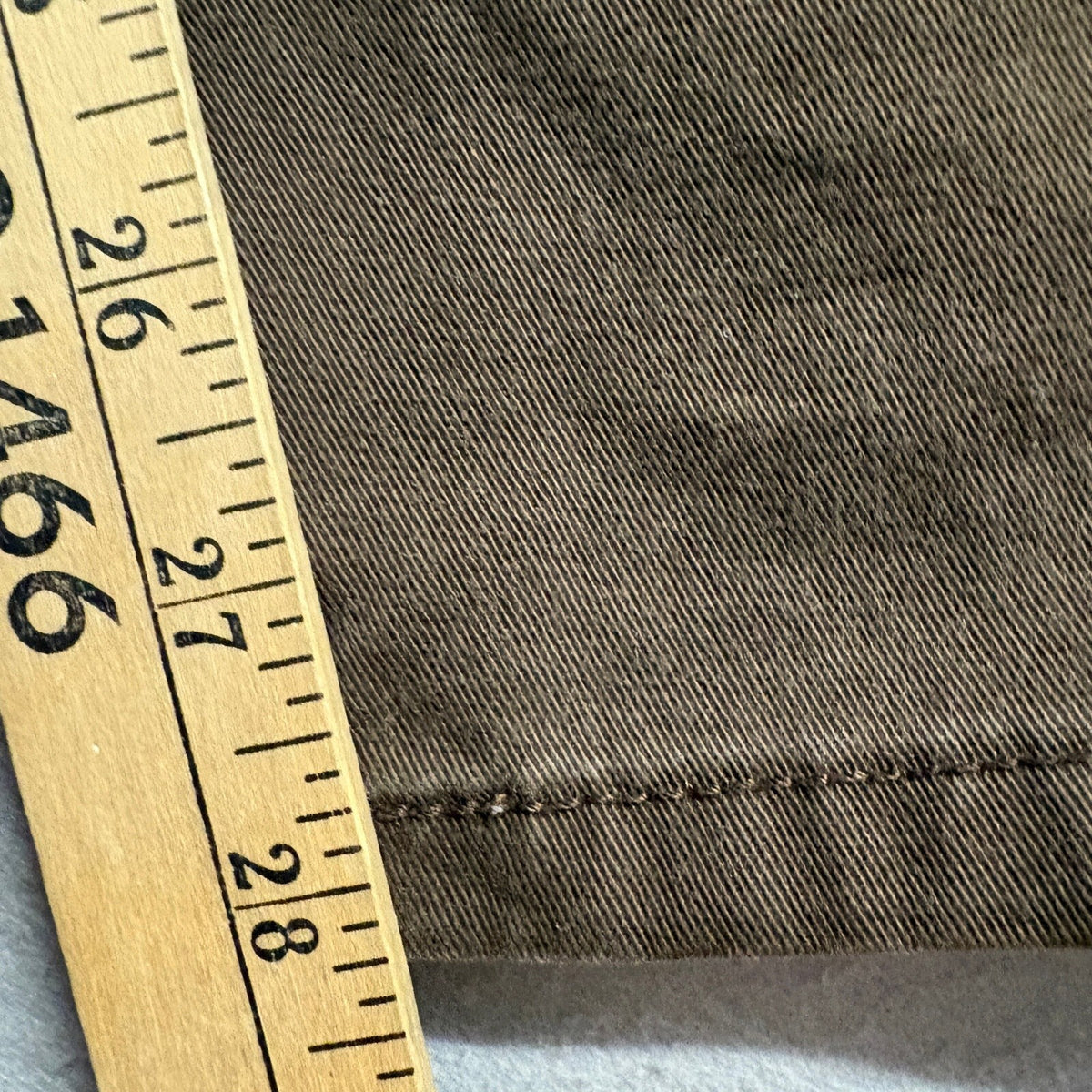Levi's Mens Chino Pants Brown Cotton Blend Flat Front W32 L30