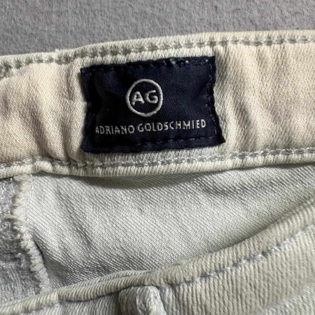 AG Adriano Goldschmied The Legging Ankle Jeans Womens 25R Super Skinny Light
