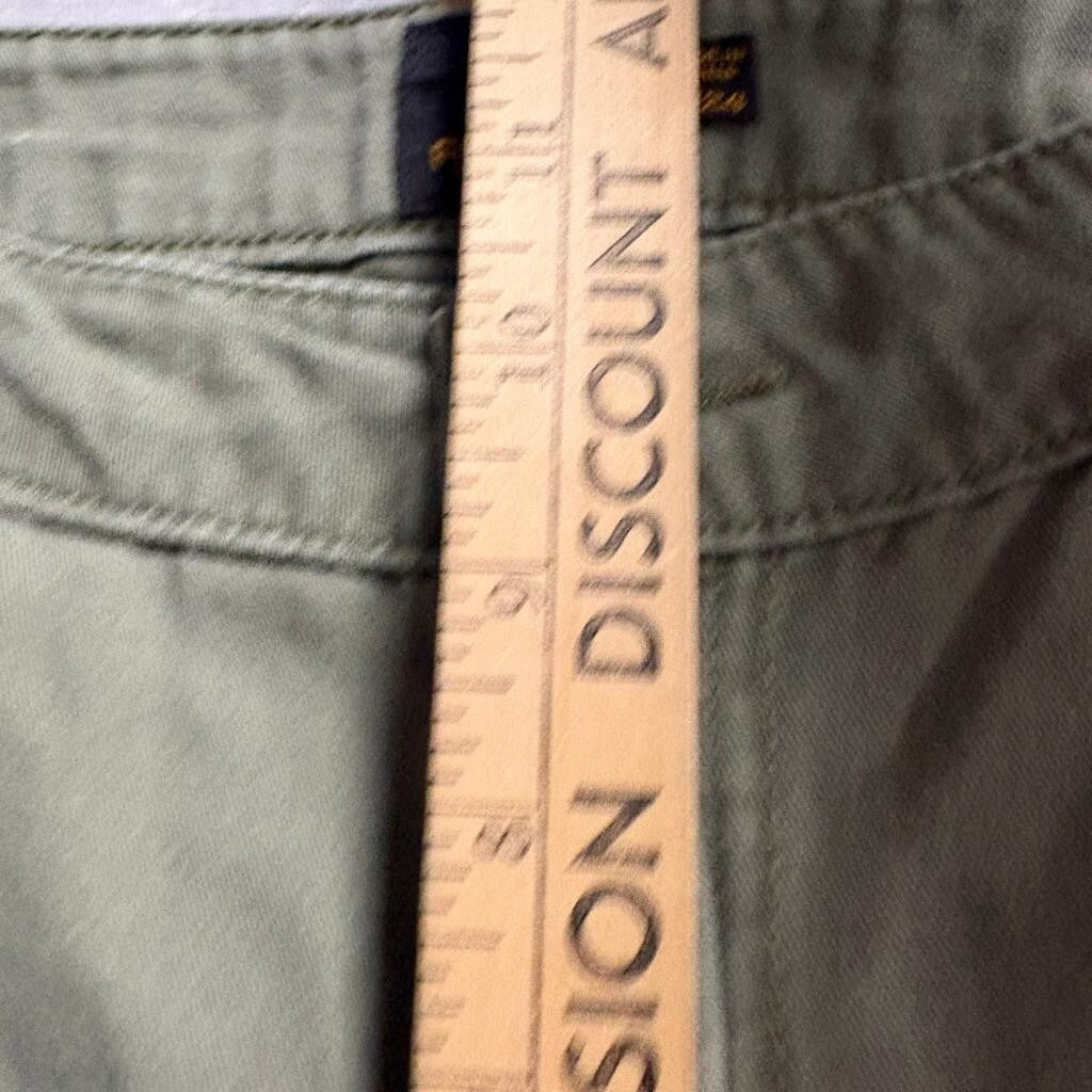 Fivestar General Cargo Jogger Pants Womens 0/24 Olive Green Cotton Utility