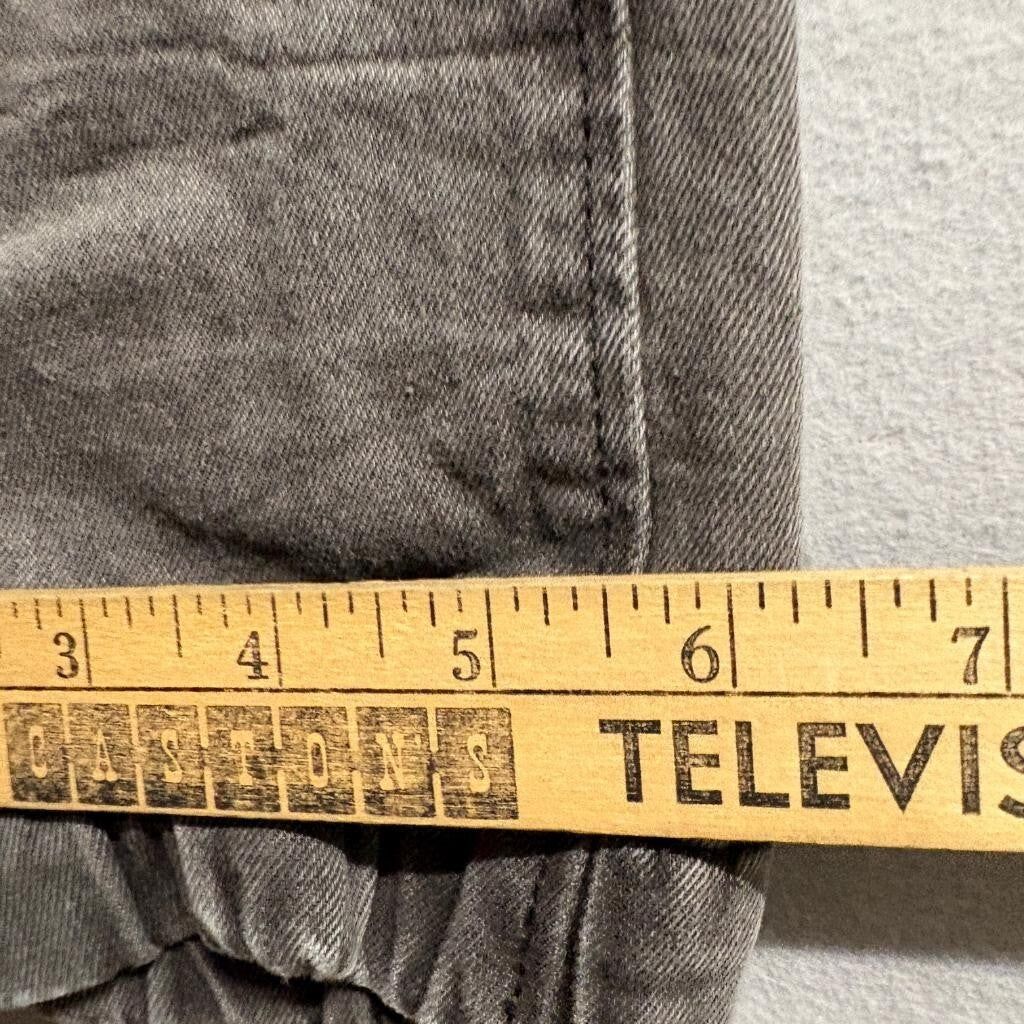 Cotton On 91 Slim Denim Jogger Mens 30 Gray Distressed Moto Biker Jeans