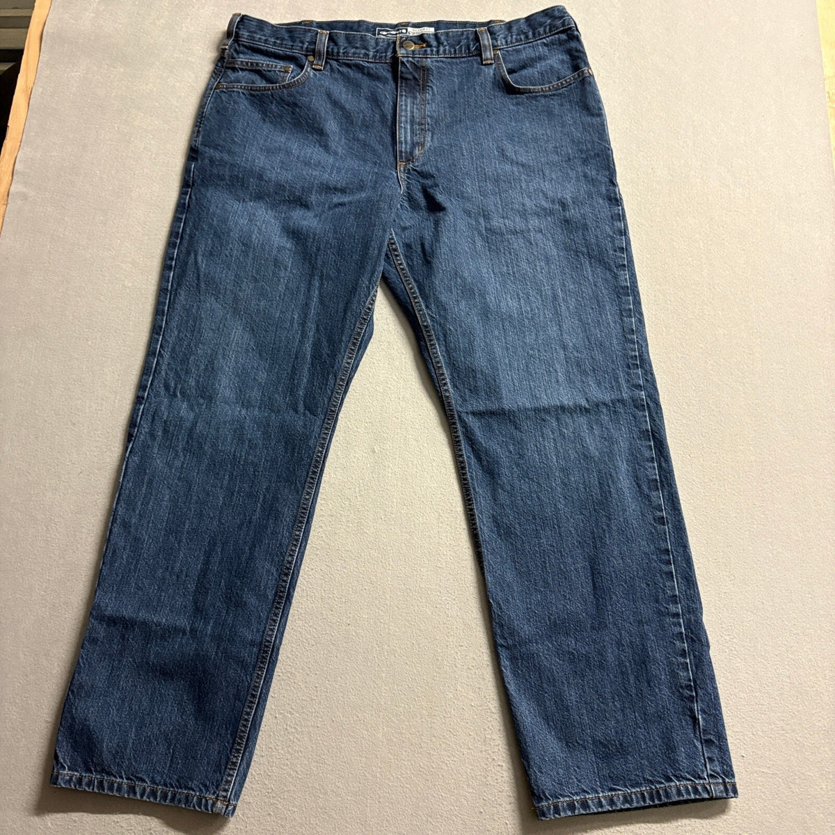 Carhartt Jeans Mens 40x32 Relaxed Fit Medium Blue Denim Workwear 105119