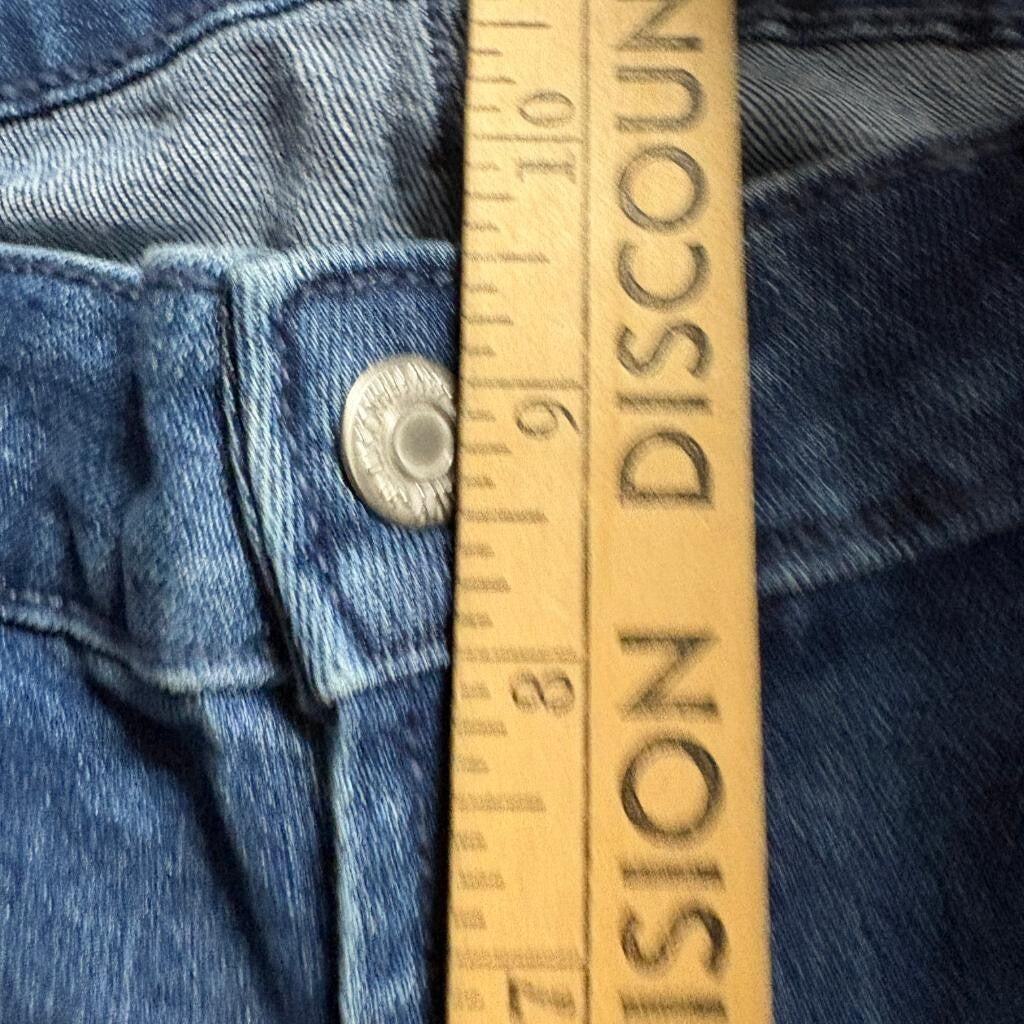 Old Navy Wow Boot-Cut Jeans Womens Size 10 Mid-Rise Blue Denim Stretch