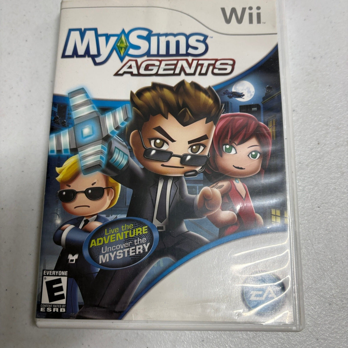 MySims Agents Nintendo Wii Game Disc Case Included Tested EA