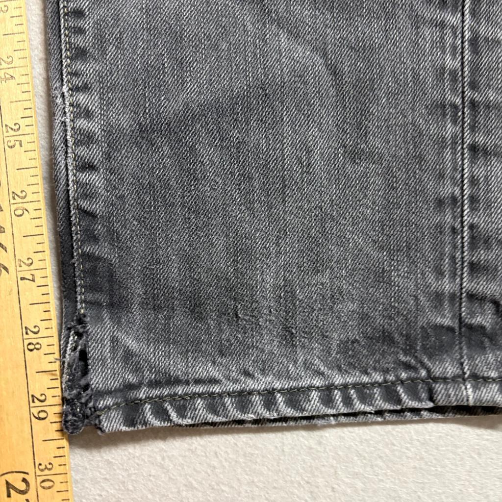 Levi's 511 Skinny Jeans Mens 32x30 Black Denim 100% Cotton Made in Mexico