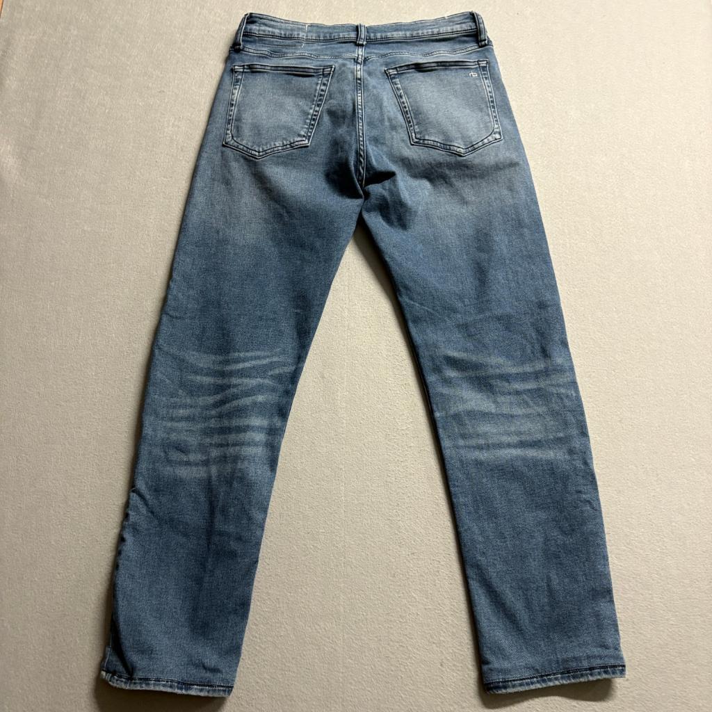 Rag & Bone Fit 2 Slim Jeans Mens 30x32 Blue Denim Made in Turkey