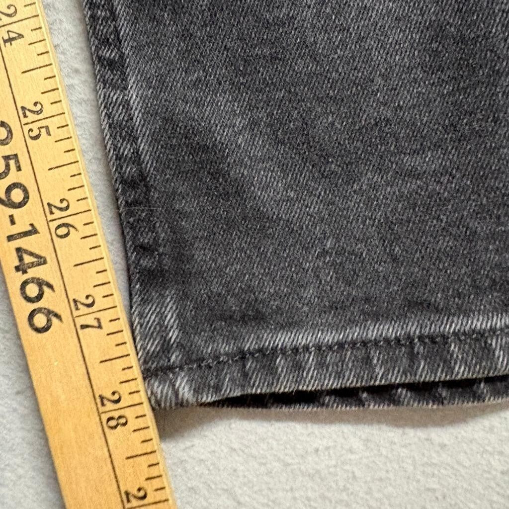 Calvin Klein Jeans Mens 38x30 CKJ 026 Slim Fit Black Denim Stretch Jeans