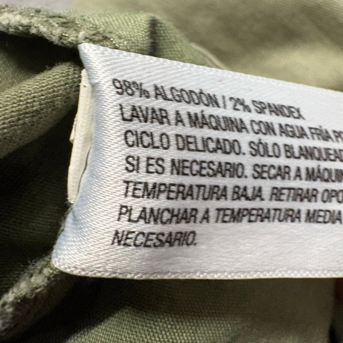Wild Fable Womens Cargo Pants Size S Green Cotton Blend Wide Leg High Rise
