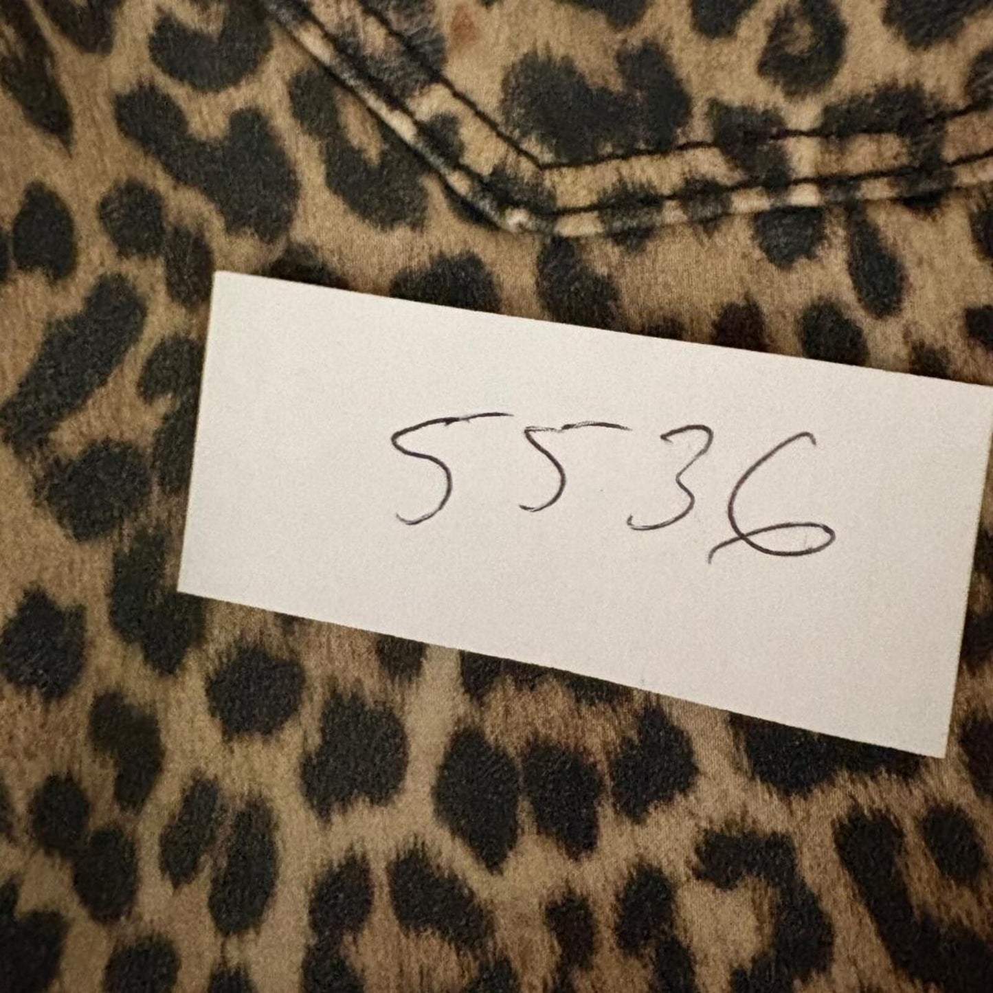 Joe's Jeans The Callie High Rise Cropped Boot Leopard Print Denim Pants Size 25
