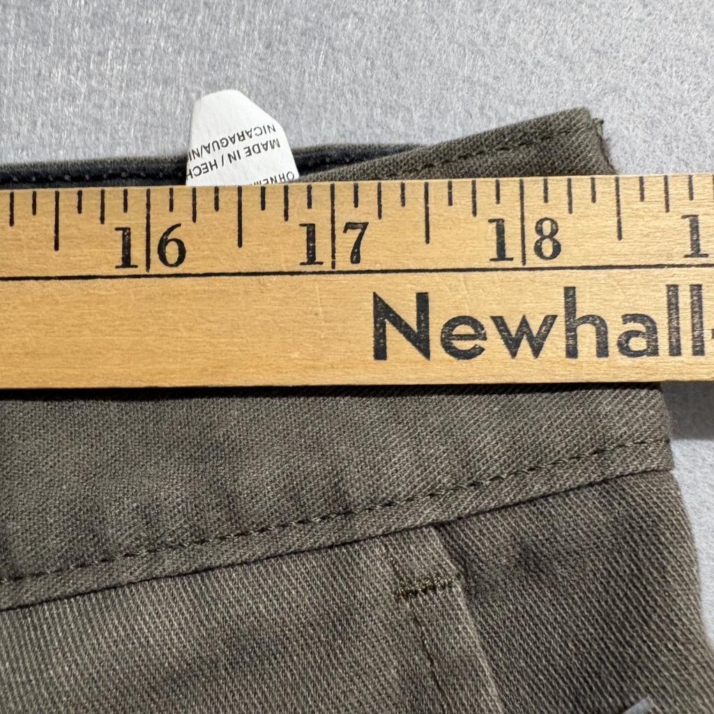 Dickies Flex Mens Cargo Pants 36x32 Green Brown Workwear Utility Trousers