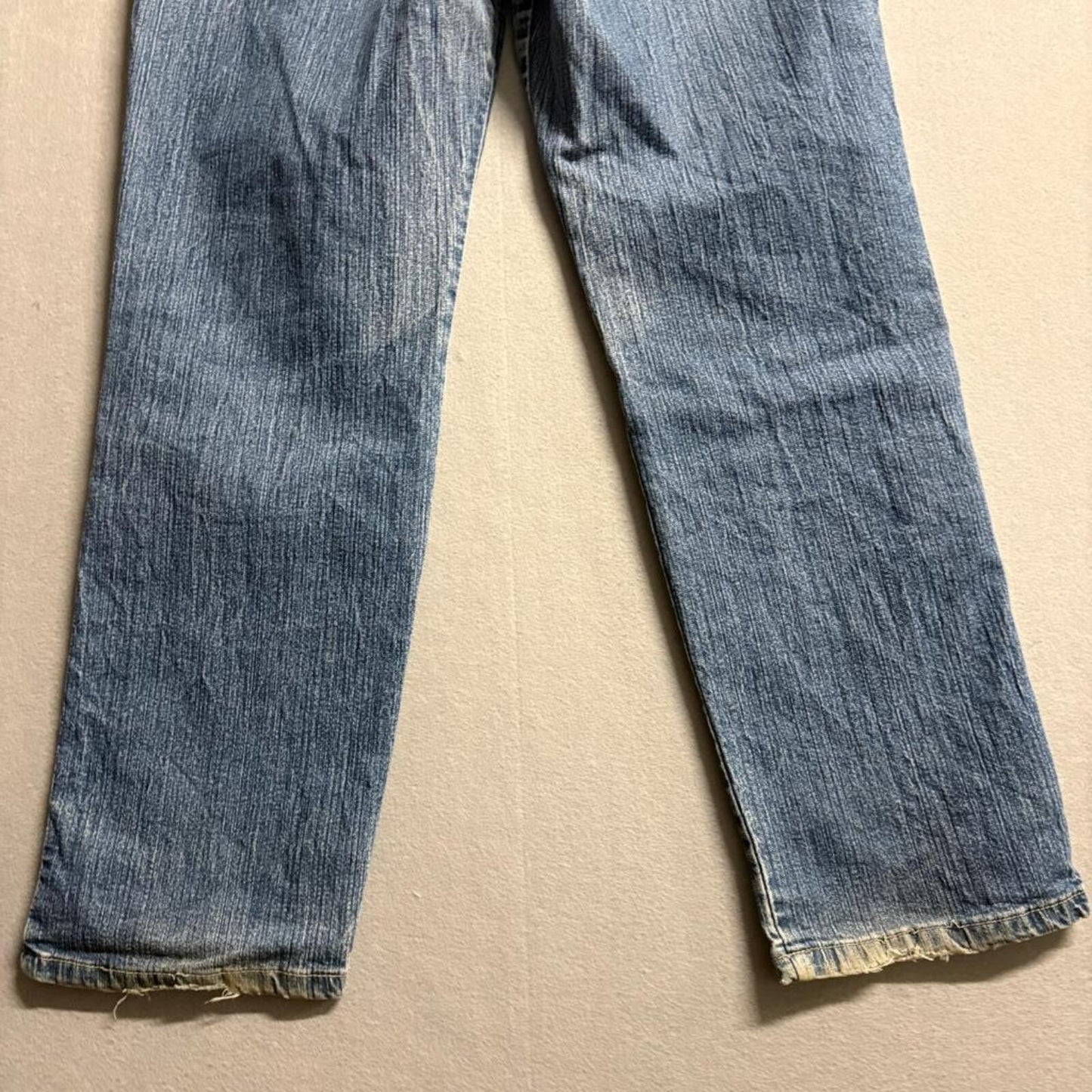 Gloria Vanderbilt Amanda Jeans Womens 12 Average Blue Denim Straight Leg Stretch