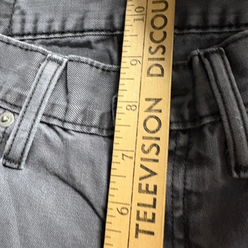 Levi's 514 Straight Fit Jeans Mens 31x32 Gray Denim Cotton Pants