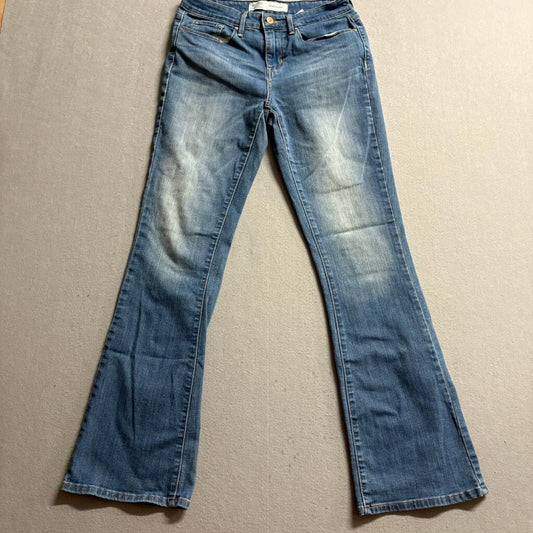 Signature by Levi Strauss Co Womens Mid Rise Bootcut Jeans Size 4M W27 L32 Blue