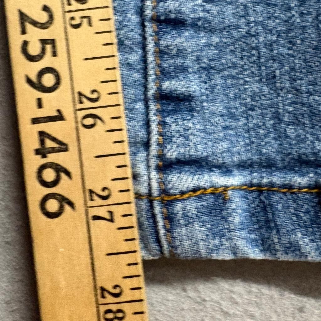 Bill Blass Jeans Womens 6P Blue Denim Stretch Bootcut Mid Rise Pants