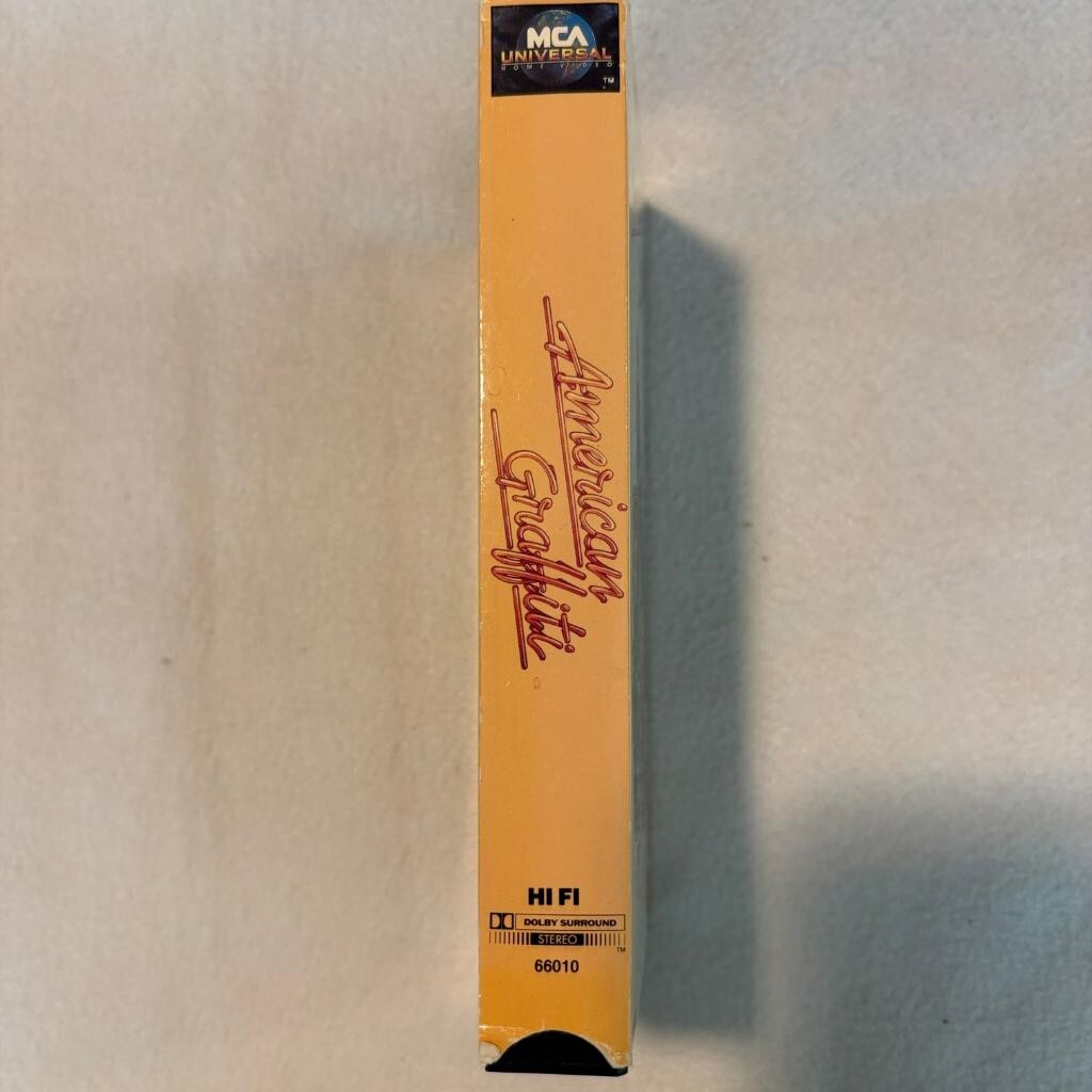 American Graffiti VHS MCA Universal Home Video George Lucas 1990 Release