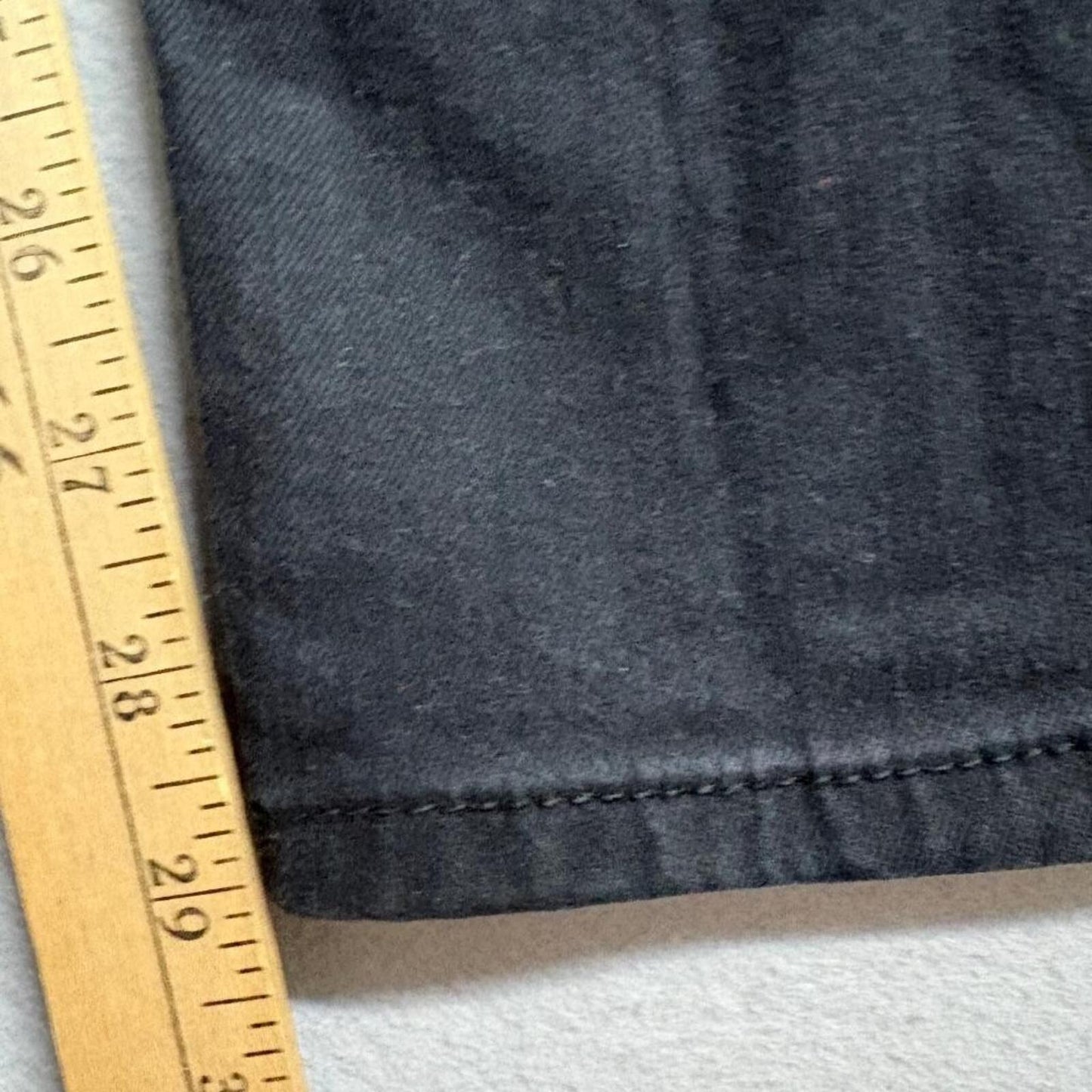 HM Mens Skinny Fit Jeans Size 31 Black Denim Stretch Pants 31x28
